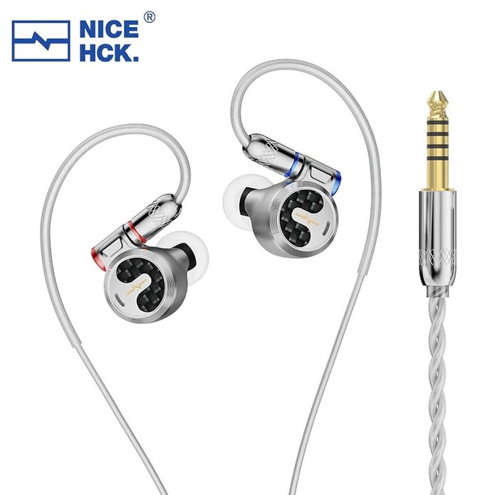 NICEHCK F1 PRO 有線イヤホン NICEHCK F1 Pro Planar Magnetic IEM Headphone, Aluminium