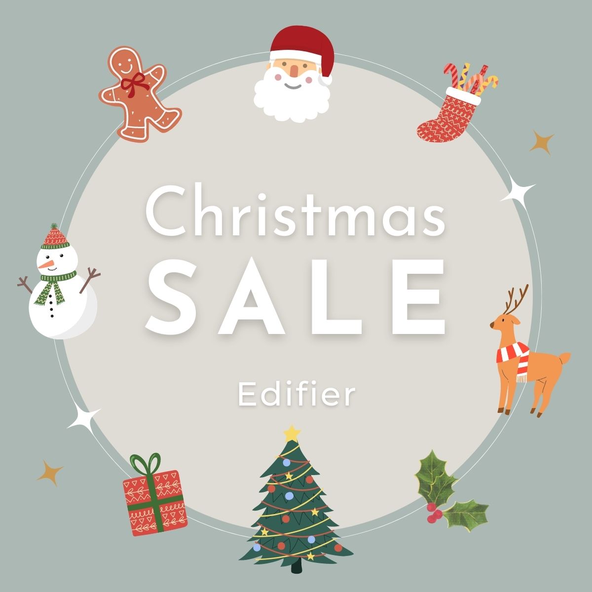 Edifierのクリスマスセール開催中！