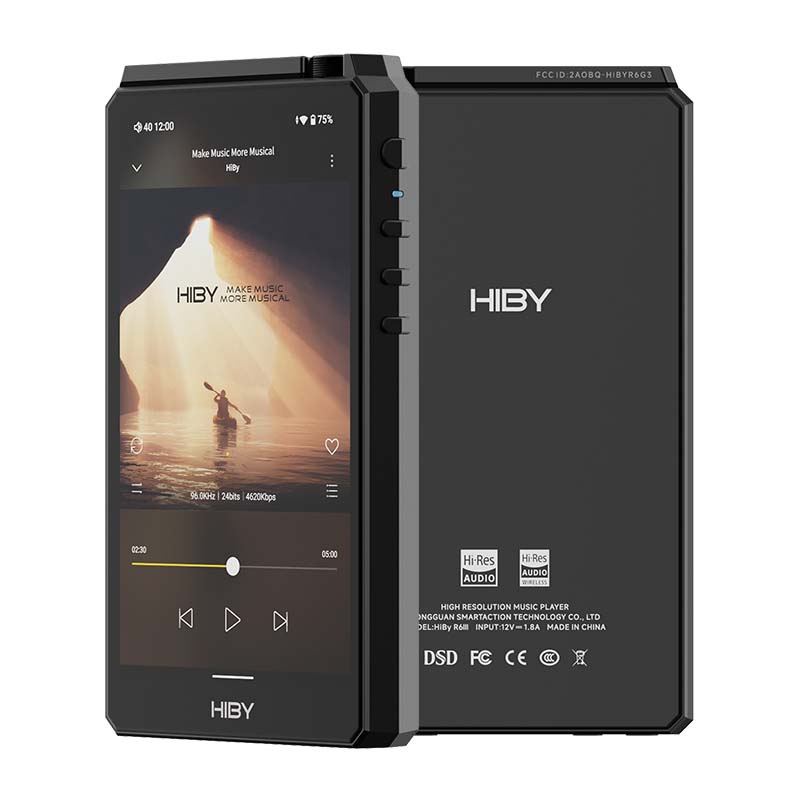 新製品】HiBy R6 GEN III:高性能デュアルES9038Q2M DAC搭載ポータブル