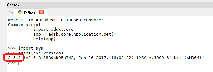 Fusion360 のPython - C#ATIA