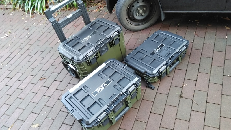 WIZ'Aのシステムキャリーでエブリィ内の荷物を整理してみる！どんだけ