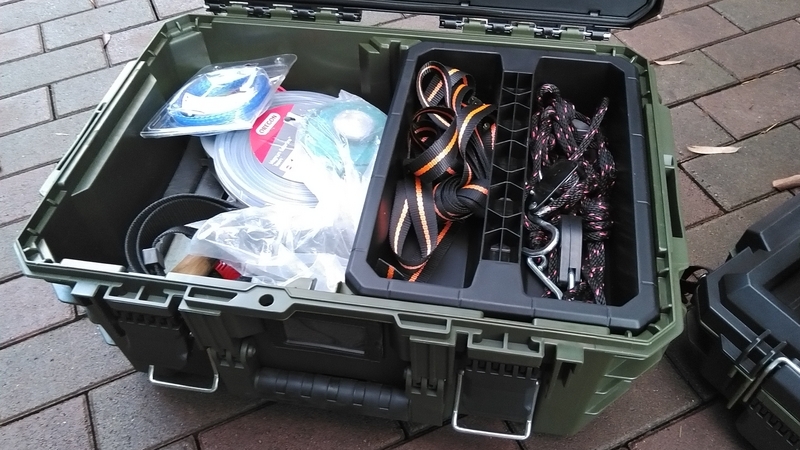 WIZ'Aのシステムキャリーでエブリィ内の荷物を整理してみる！どんだけ