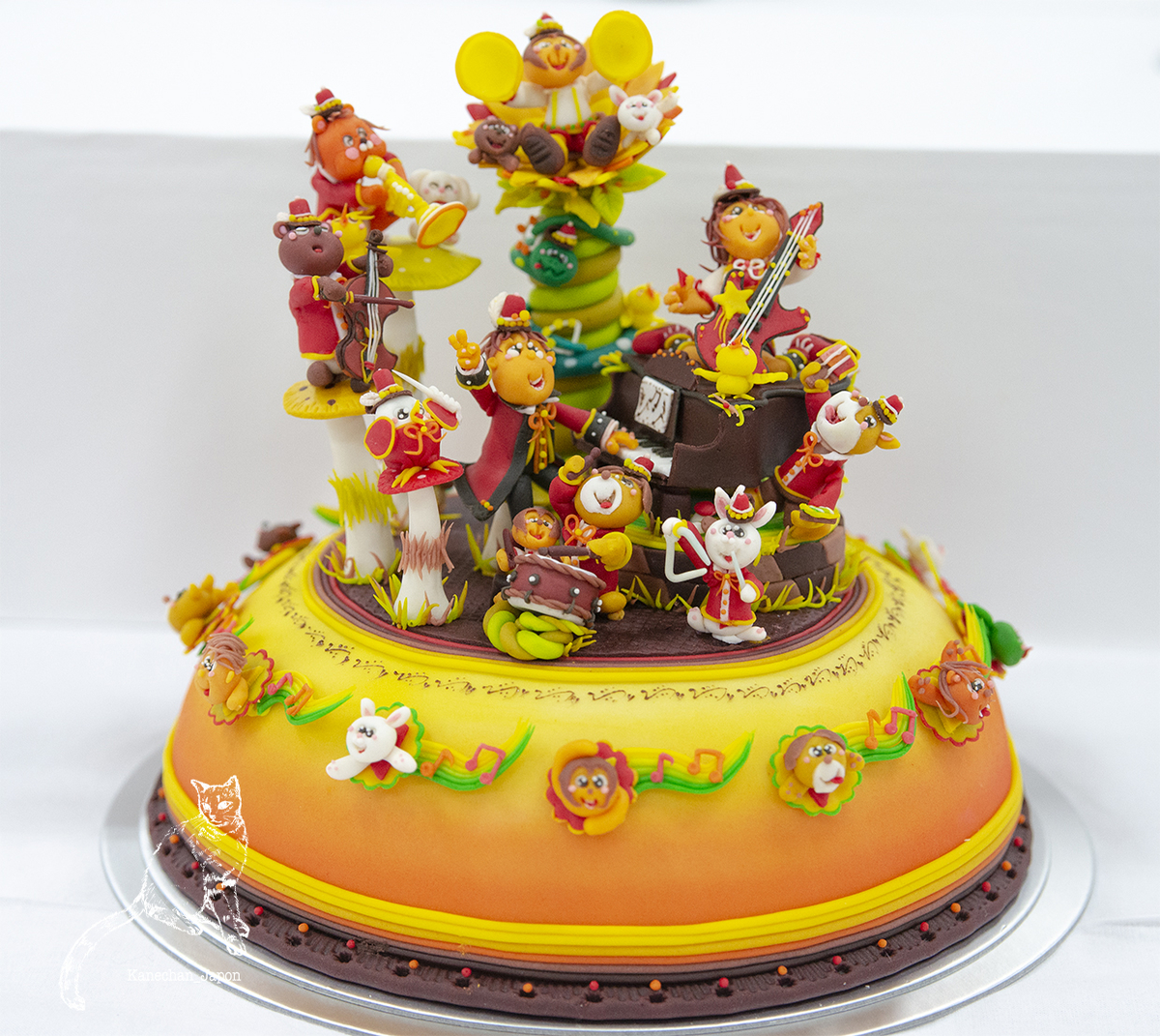 19ジャパン ケーキショー東京 デコレーションケーキ部門 ねこさんの旅日記