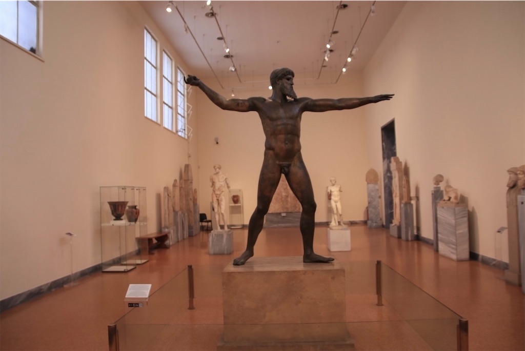f:id:kannouchgoukoku:20250313023932j:image 《アルテミシオンのブロンズ像 The Artemision Bronze》|接写画像190枚(アテネ国立考古学博物館)