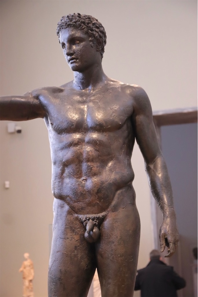 《アンティキティラのエフェベ（Antikythera Ephebe）》｜接写画像150枚（アテネ国立考古学博物館）