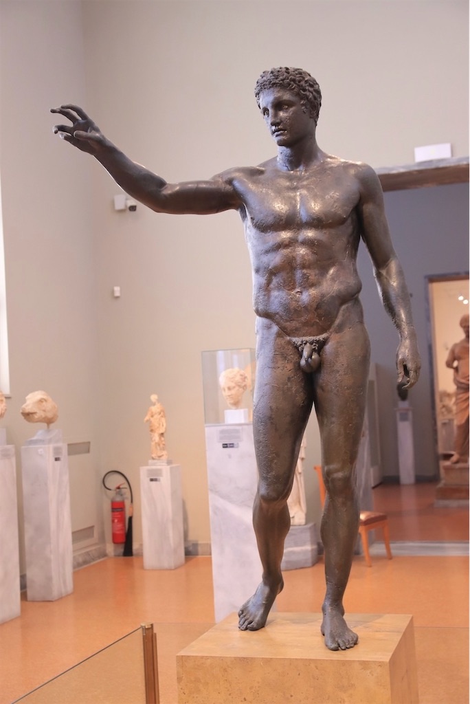 《アンティキティラのエフェベ（Antikythera Ephebe）》｜接写画像150枚（アテネ国立考古学博物館）