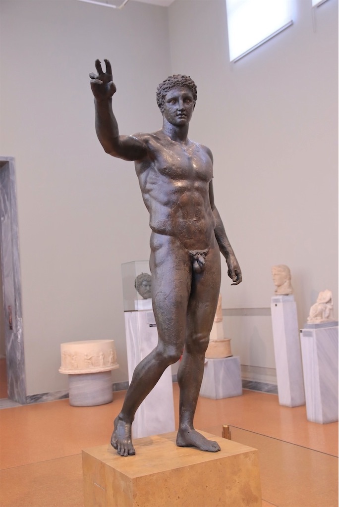 《アンティキティラのエフェベ（Antikythera Ephebe）》｜接写画像150枚（アテネ国立考古学博物館）