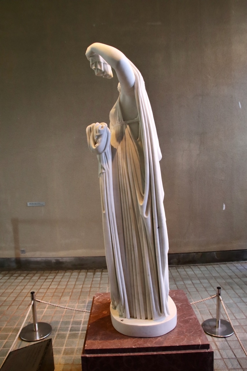《美しい尻のヴィーナス・模刻》|細部接写画像(美ヶ原高原美術館)