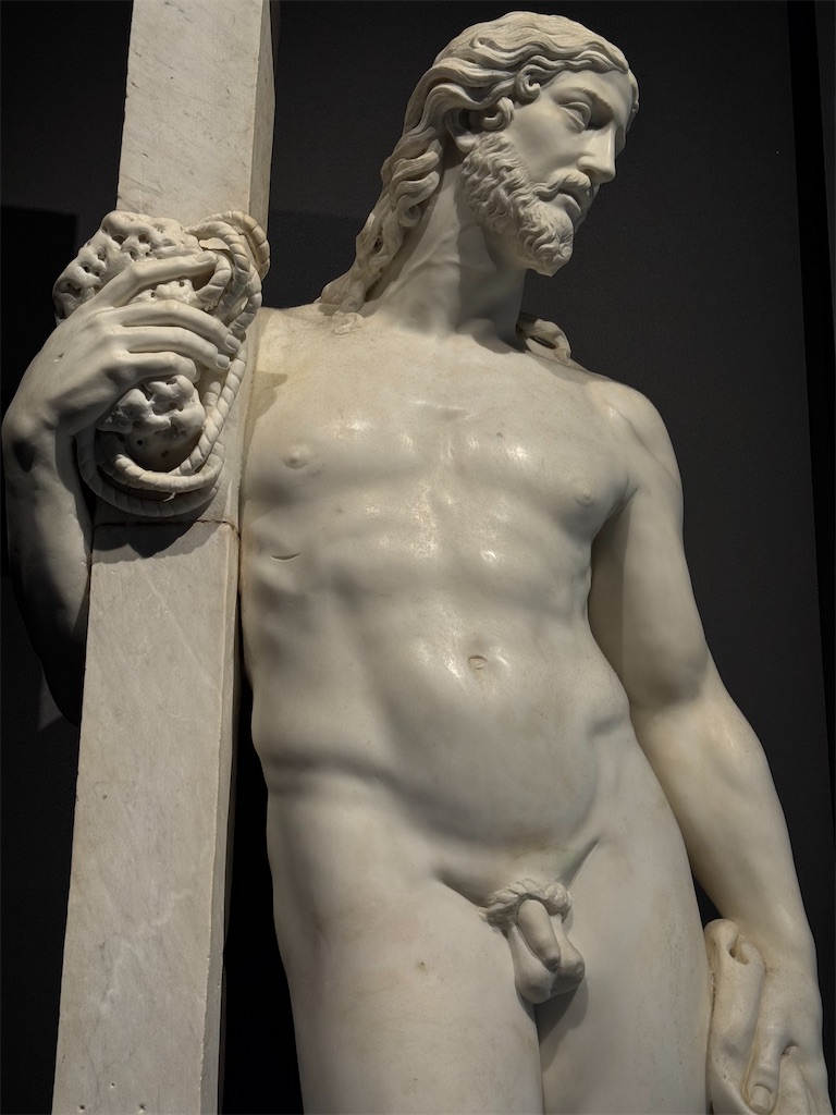 f:id:kannouchgoukoku:20250826183501j:image ミケランジェロ《キリストの復活(THE RISEN CHRIST)》|接写画像170枚