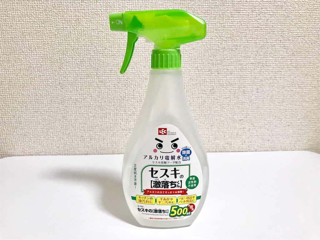 f:id:kannso:20171227210725j:plain セスキの 激落ちくん 徳用 500ml