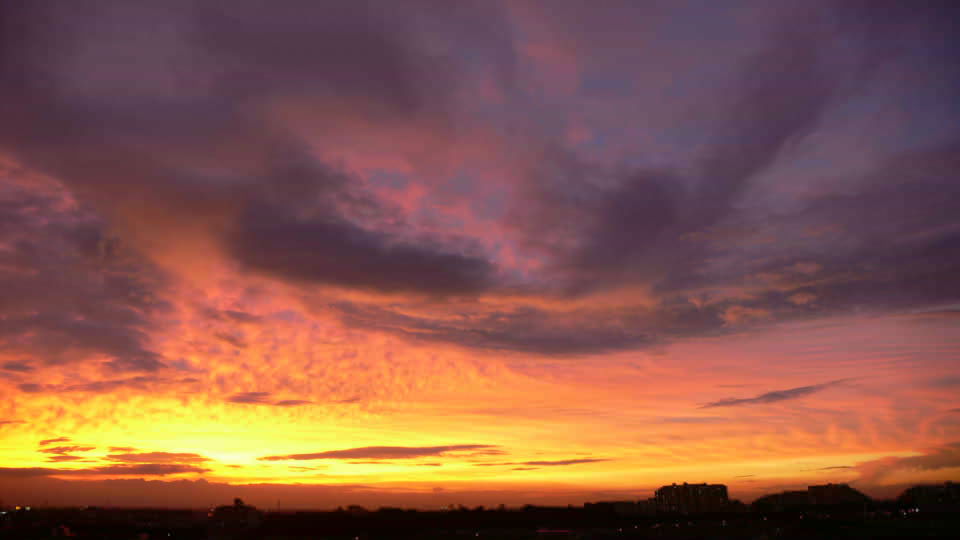 [東京][空][夕焼け]