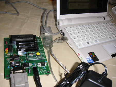 EeePCと秋月PICライター