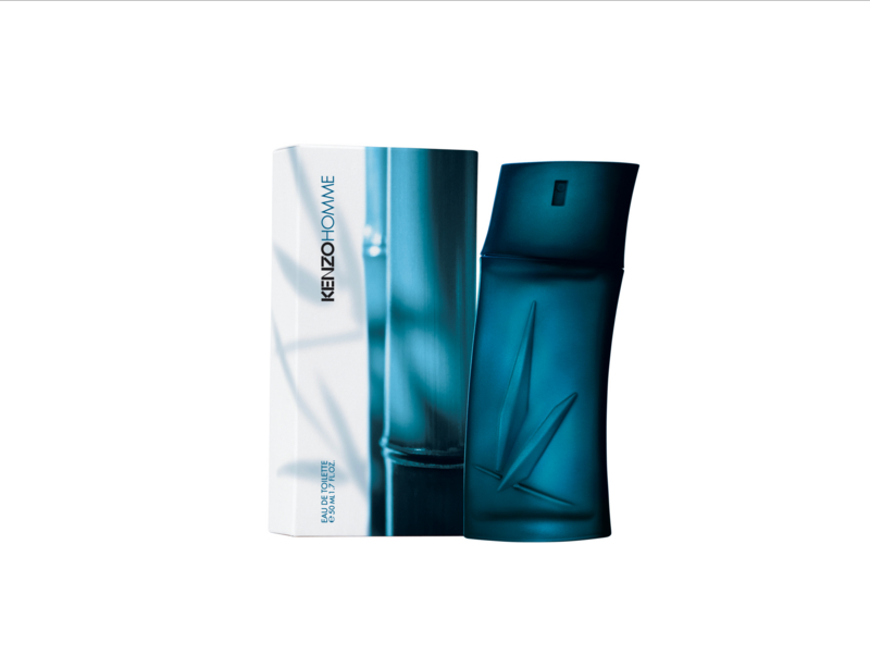 The story of a crazy blue bamboo :　KENZO pour hommeの画像