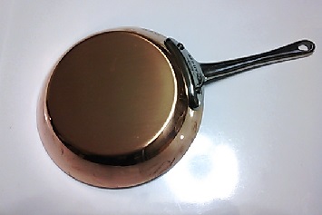 ⑦ フランス製 Mauviel 20cm 銅鍋 ムヴィエール片手鍋