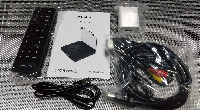 ブラックフライデー先行セールで、Gueray 超小型 DVDプレーヤー