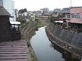 梅田川です。この一帯は住宅地が広がっています。