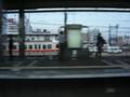 豊橋駅を通過します…。