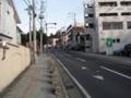 仙台市青葉区八幡 牛越橋から国道48号線に通じる坂道 仙台市青葉区八幡 牛越橋から国道48号線に通じる坂道