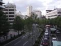 交差点から仙台駅方面を望みます。 交差点から仙台駅方面を望みます。