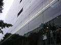 せんだいメディアテーク。ガラス張りがきれいな建物です。