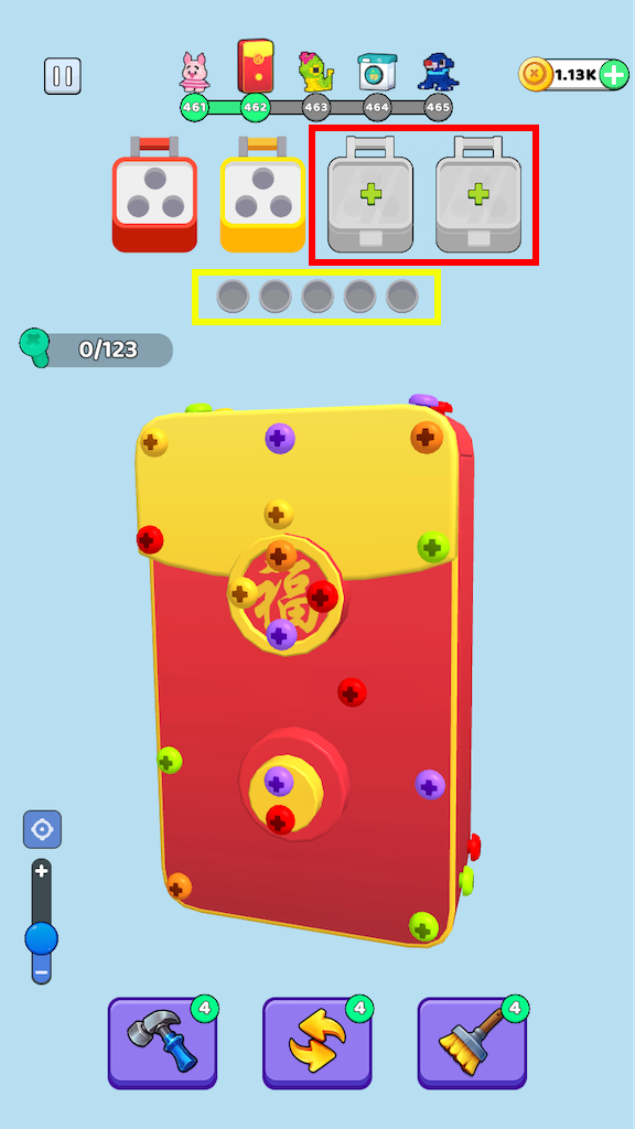 Screw Master 3D: Pin Puzzle ゲーム画面