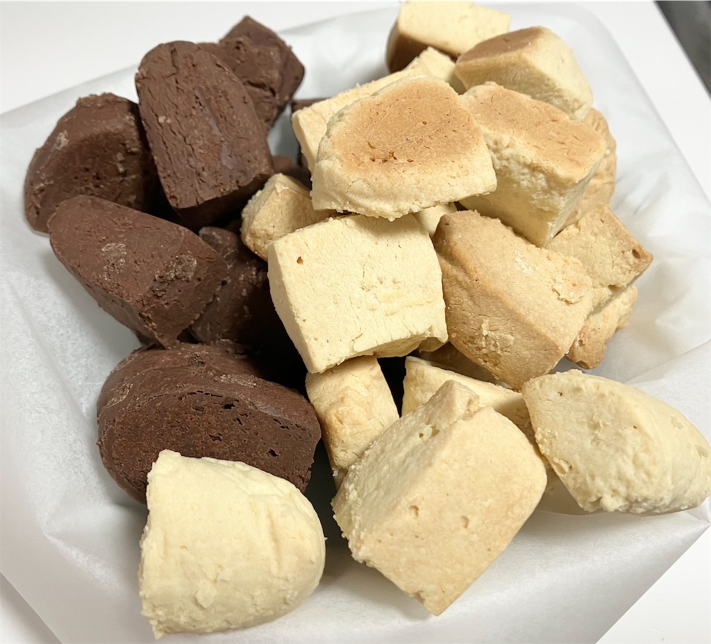 材料2つだけの簡単チョコクッキー