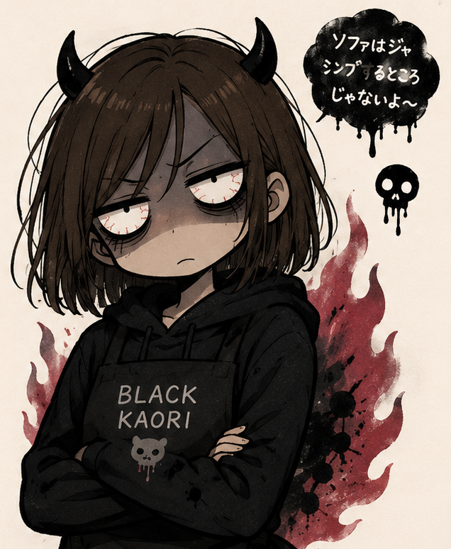 ブラックかおさん