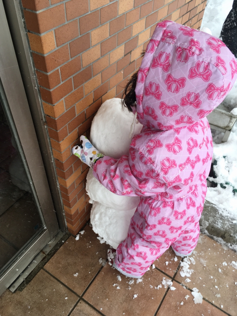３歳の娘と雪遊びした話と 雪国あるある について かおりんごの好きなこと