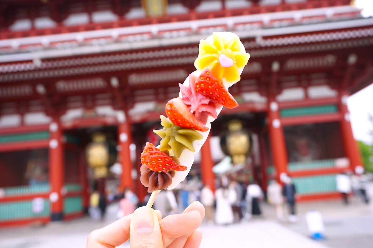 団子ブログ開設！第1回目は『浅草そらつき』のカラフル団子 - 団子