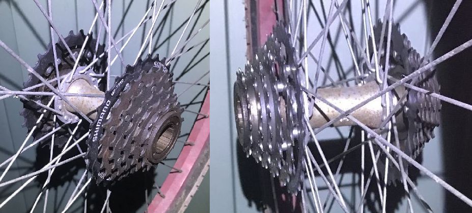 ボスフリースプロケットを左右に付けてみた。 - kapaの自転車ブログ