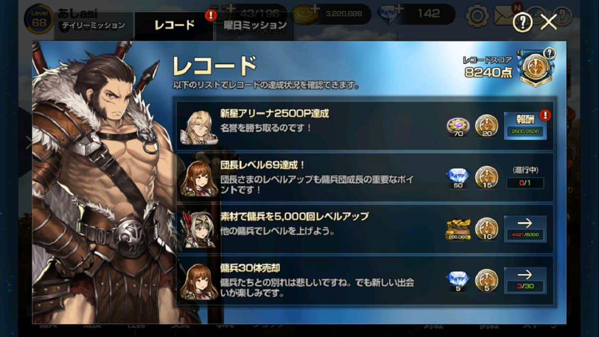 2019年11月26日新星アリーナ初の2500P達成