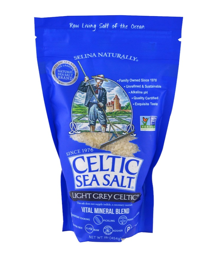 Celtic Sea salt, Light Grey Celtic Vital Mineral Blend