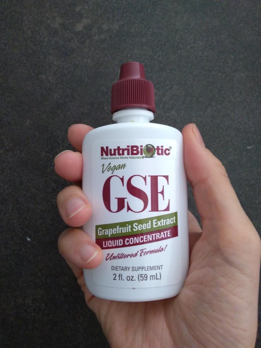 NutriBiotic, ビーガンGSEグレープフルーツ種子エキス