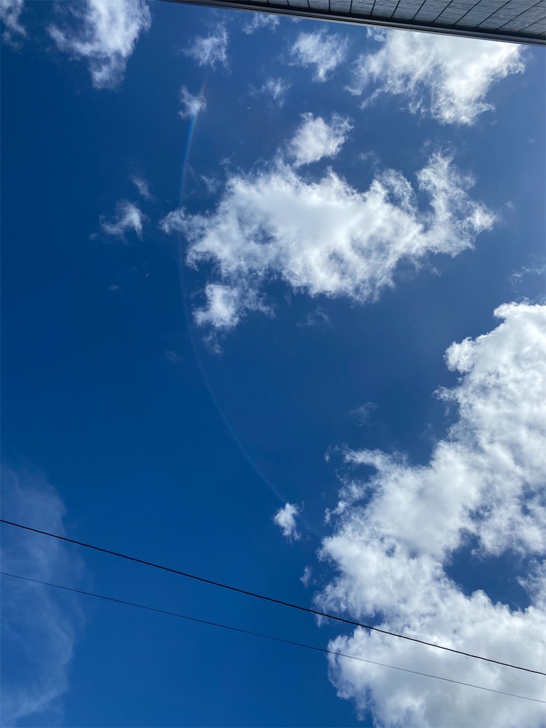 澄んだ青空