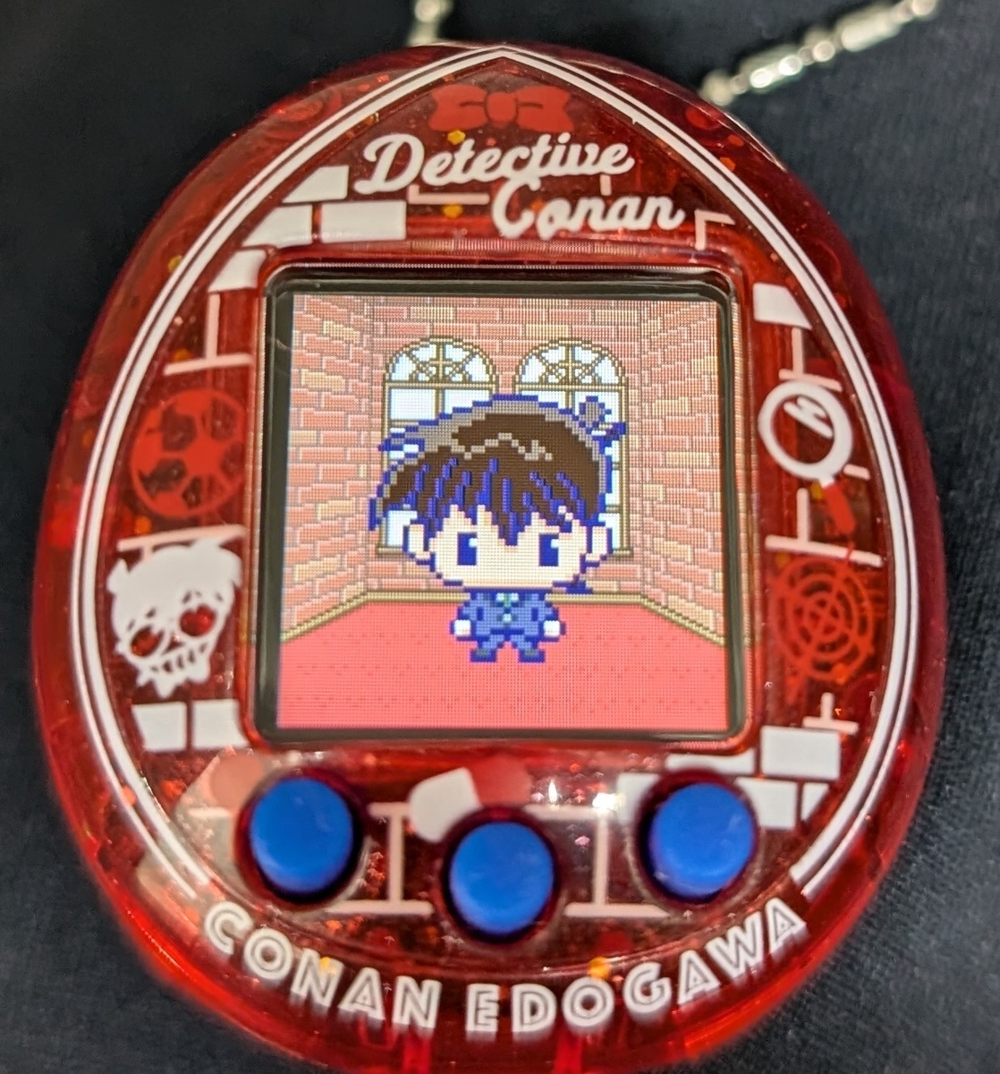 名探偵コナン たまごっち 名探偵の紅玉/大怪盗の藍玉 2種｜