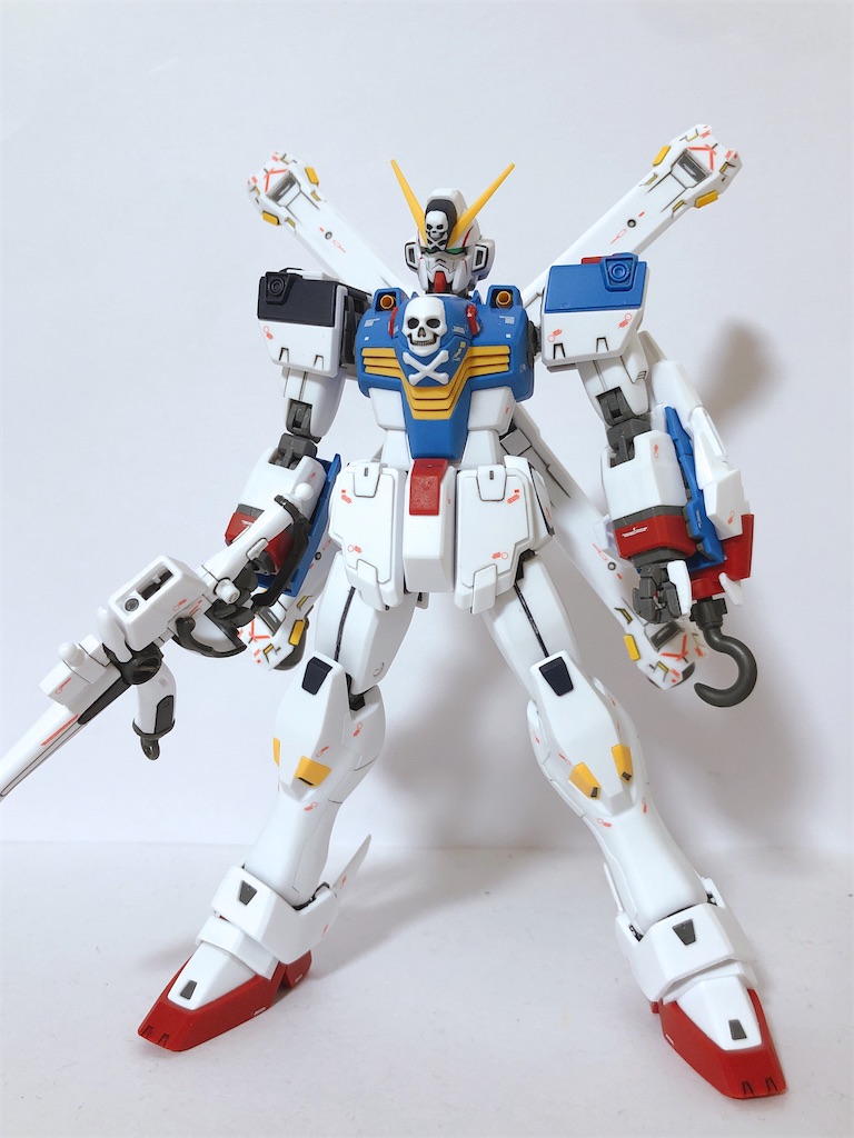 クロスボーンガンダムX-1　クロスボーン　MG/100　塗装完成品　ガンプラ クロスボーンガンダムX-1クロスボーンMG/100塗装完成品ガンプラ
