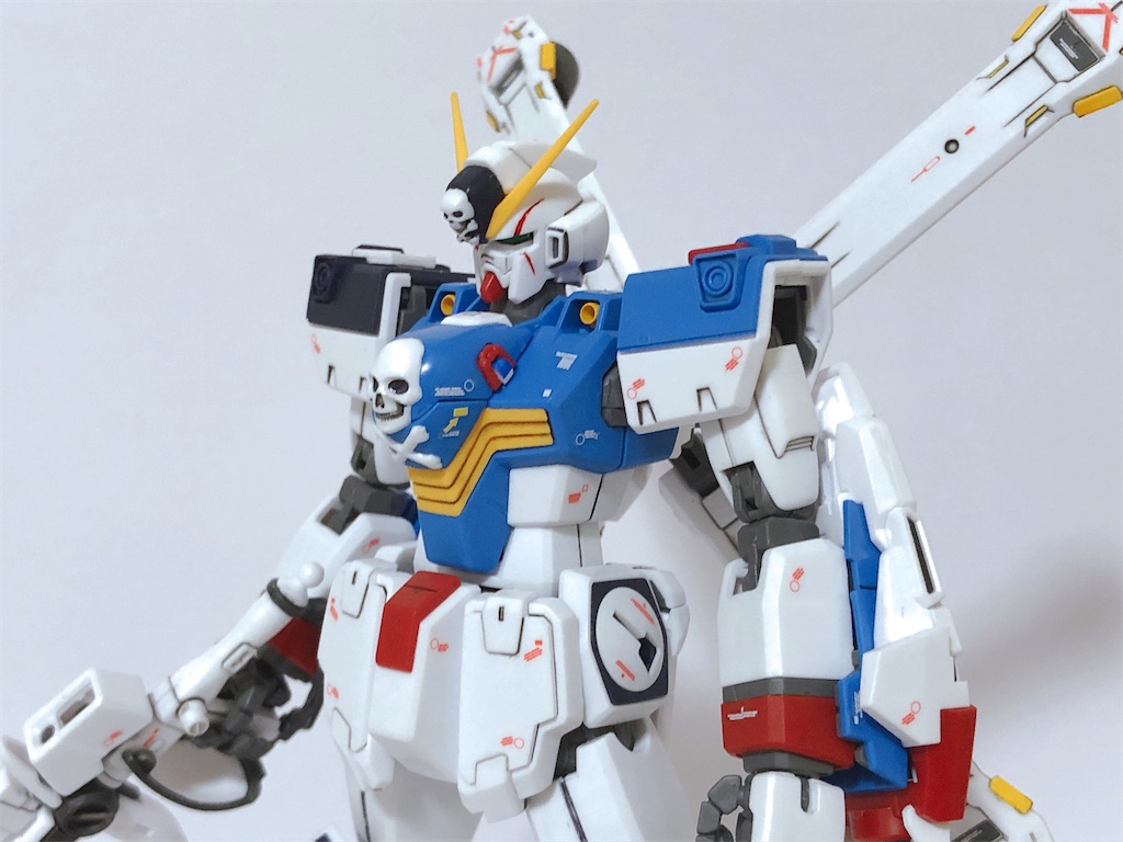 プレバン Mg クロスボーンガンダムx1パッチワーク 完成品レビュー フィギュア ガンプラの館