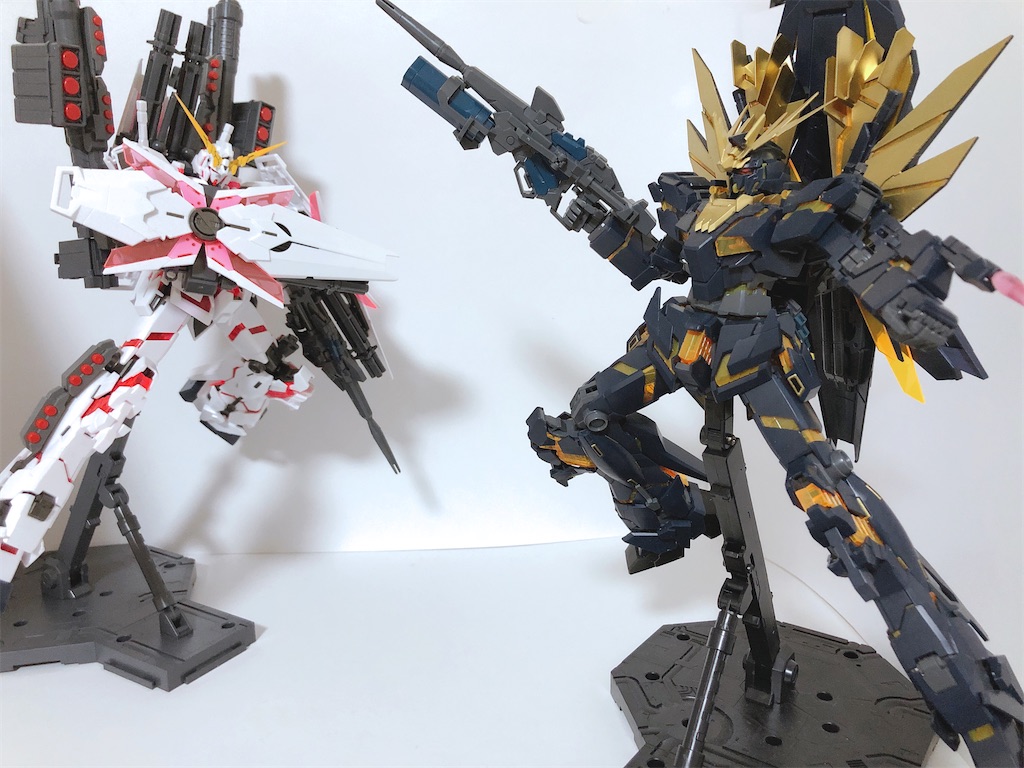 MGEX フルアーマー バンシィ・ノルン 改造ガンプラ MGEX フルアーマー