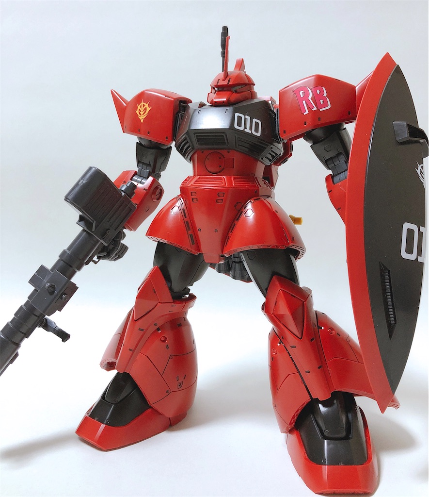 ガンプラmg　ジョニー・ライデン　ゲルググ ガンプラ「MG ジョニー・ライデン専用ゲルググ」が2次受注