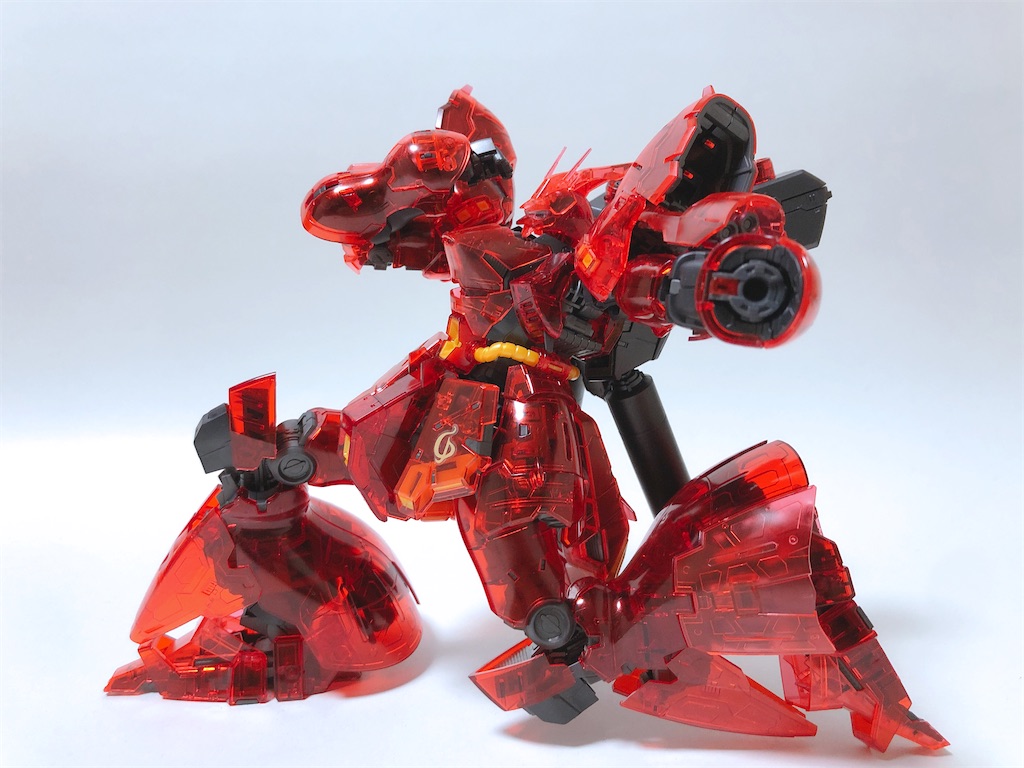 【完成品】RG 1/144サザビー クリア（ガンダムベース限定） RG 1/144 サザビー [クリアカラー] − 商品情報｜THE GUNDAM