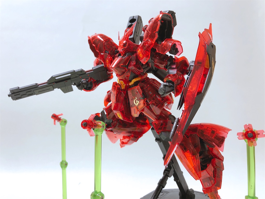 RGサザビー　クリアーバージョン(完成品) ガンダムベース限定 RG サザビー クリアーカラーバージョン