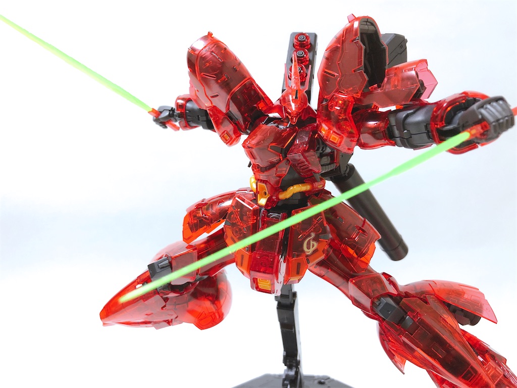 RG νガンダム サザビー クリアカラー RG 2点セット νガンダム HWS