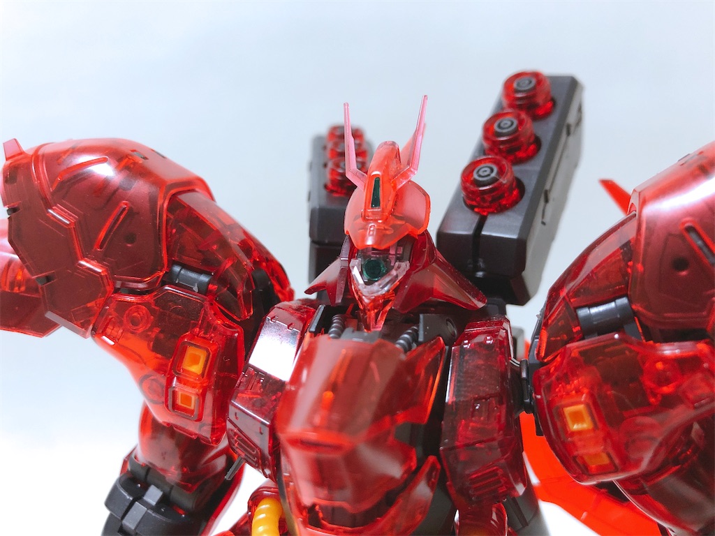 ガンダムベース限定 RG サザビー クリアーカラーバージョン