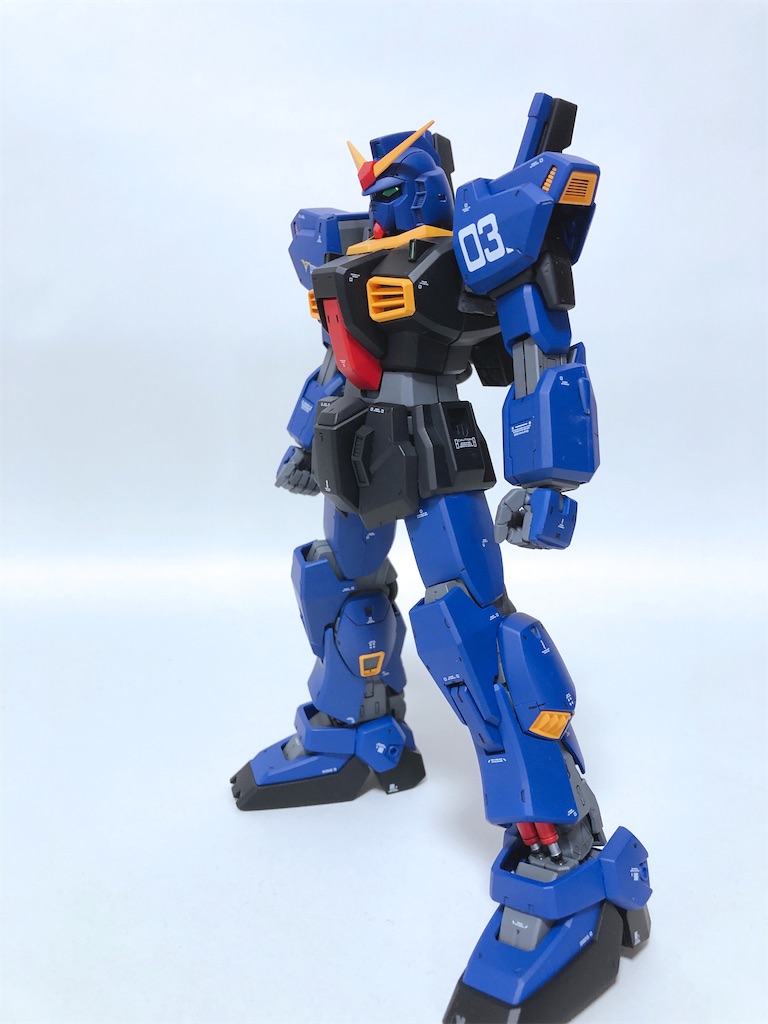 【ガンプラ】MG ガンダムMk-Ⅱ 2.0 ティターンズ HDカラー バンダイ MG ガンダムMk-II ver.2.0 ティターンズ HDカラー レビュー