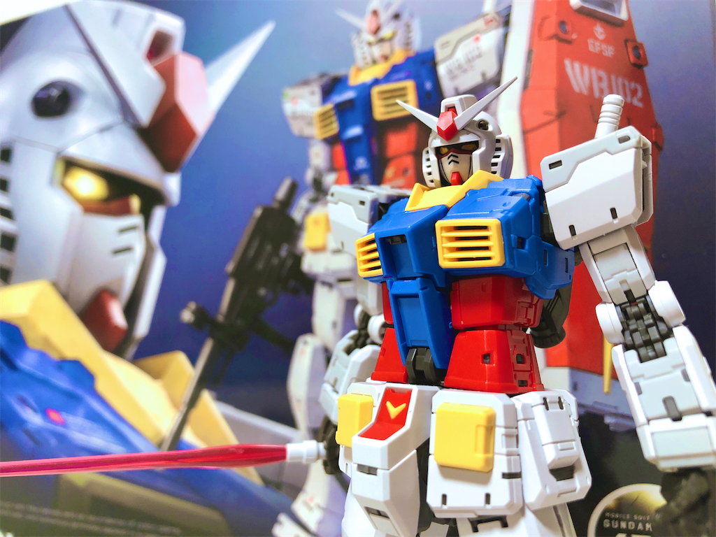 RG こまかく ガンダム 2.0 塗装済 完成品 G-3カラー