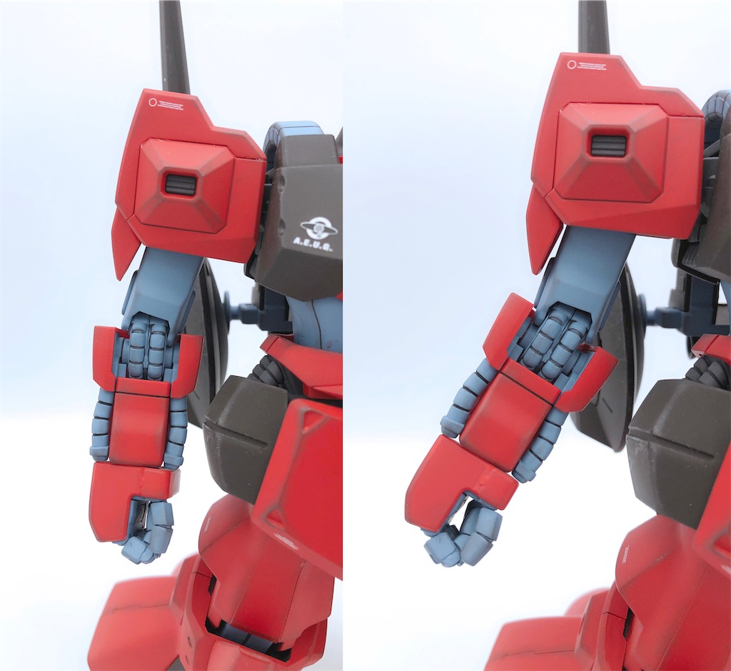 MG リック・ディアス(クワトロ機) 完成品レビュー - ガンプラの館