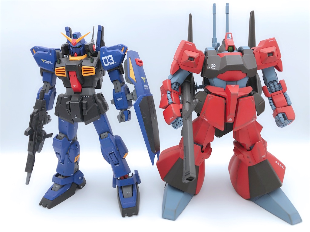 MG リック・ディアス(クワトロ機) 完成品レビュー - ガンプラの館