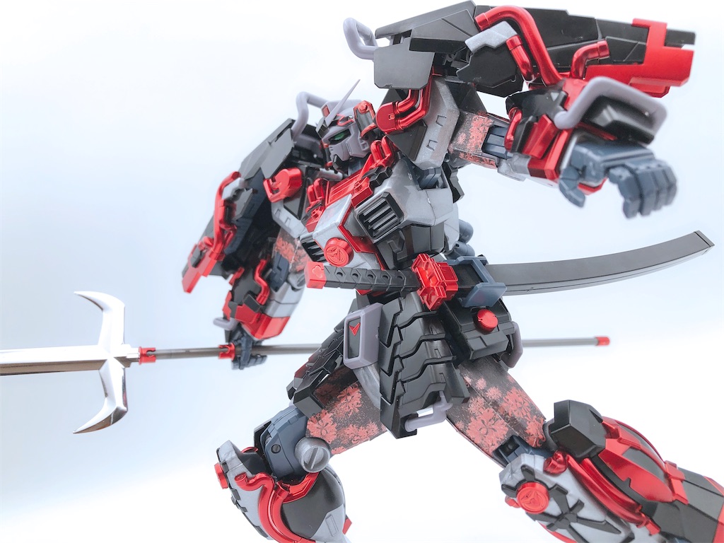 MG 真武者頑駄無 戦国の陣 黒衣大鎧 レビュー - ガンプラの館