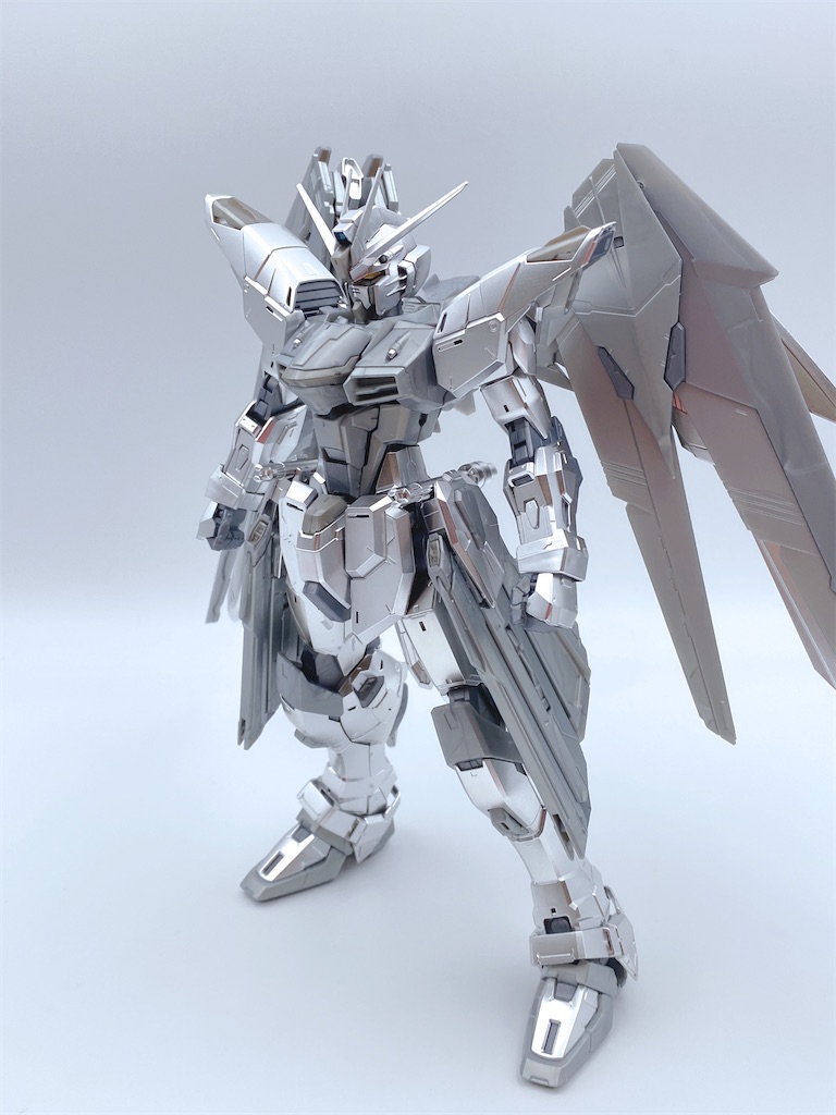 MGフリーダムガンダムver.2.0シルバーコーティング MG 1/100 ガンダムベース限定 フリーダムガンダム Ver.2.0