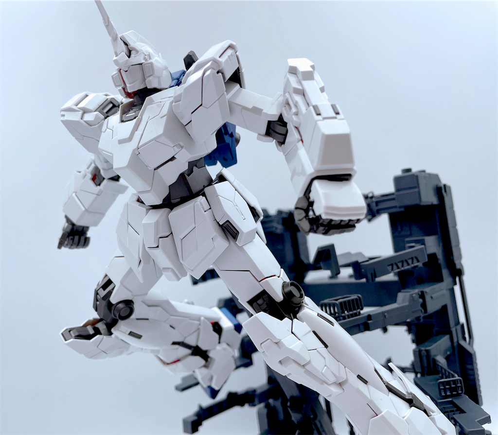 MG ユニコーンガンダム HDカラー＋MS CAGE レビュー - ガンプラの館